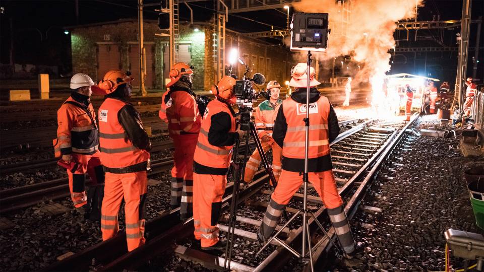 stodt Arbeiten Gleisarbeiten