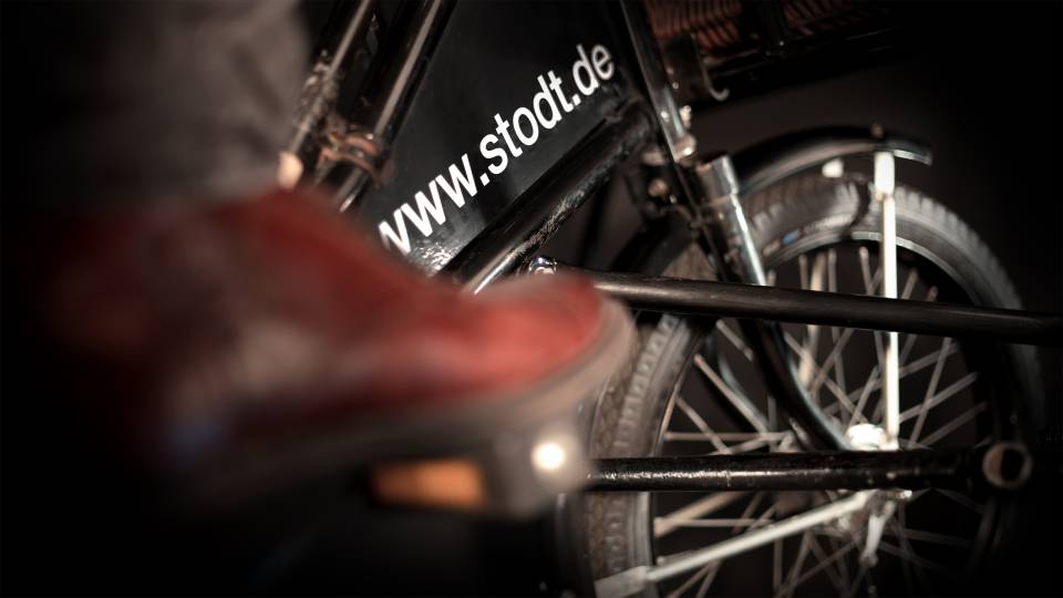 stodt Leistungen Nahaufnahme Fahrrad
