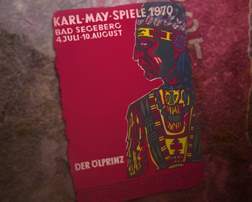 Plakat von 1970 Plakat von „der Ölprinz“