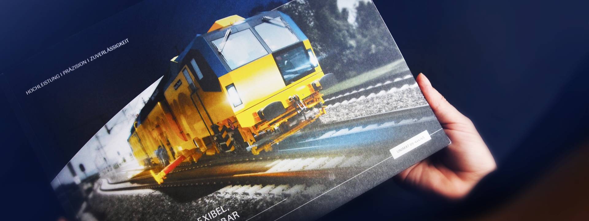 High-End-Broschüren für Plasser & Theurer High-End-Broschüren für Plasser & Theurer